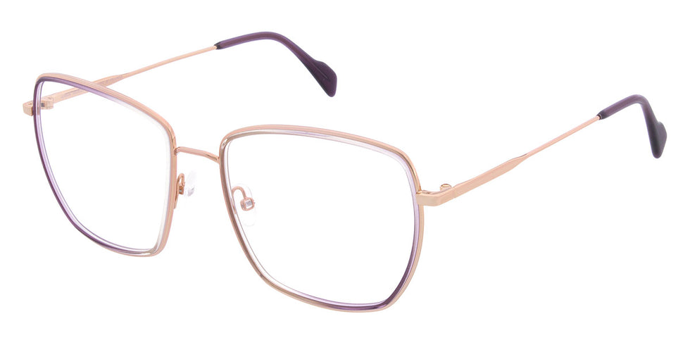 Andy Wolf® 4774 ANW 4774 06 56 - Rosegold/Violet 06 Eyeglasses