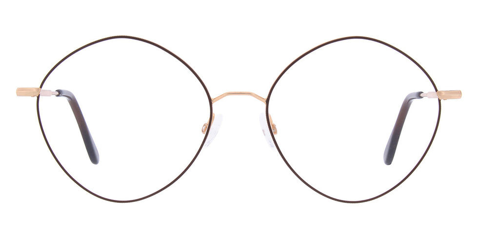 Andy Wolf® 4777 ANW 4777 02 53 - Rosegold/Brown 02 Eyeglasses