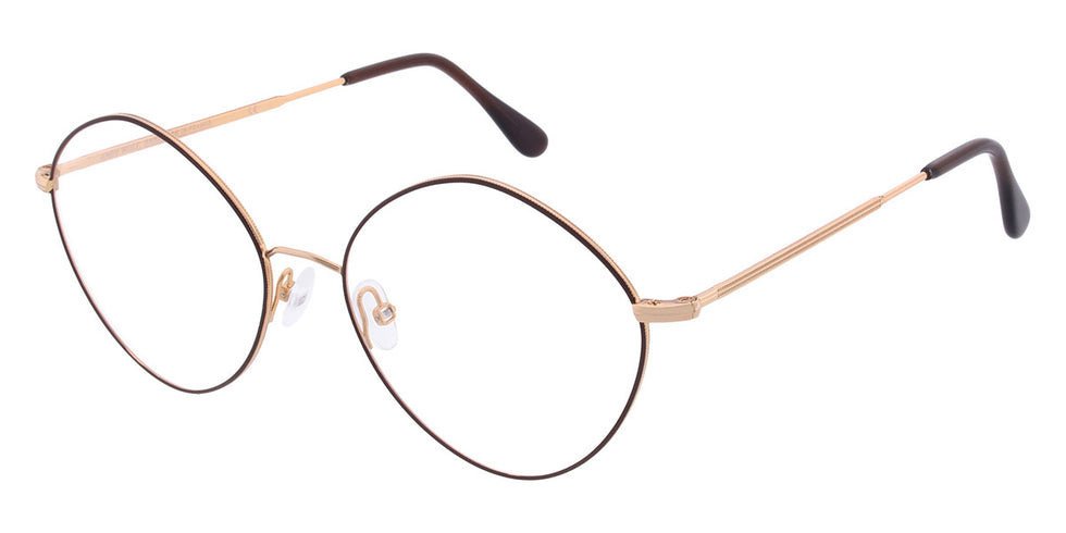 Andy Wolf® 4777 ANW 4777 02 53 - Rosegold/Brown 02 Eyeglasses