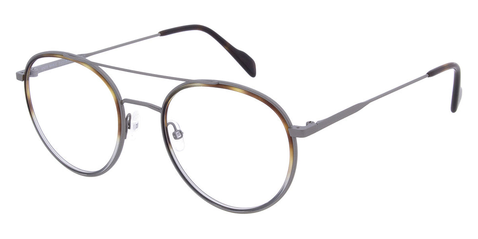Andy Wolf® 4782 ANW 4782 04 52 - Gun/Brown 04 Eyeglasses