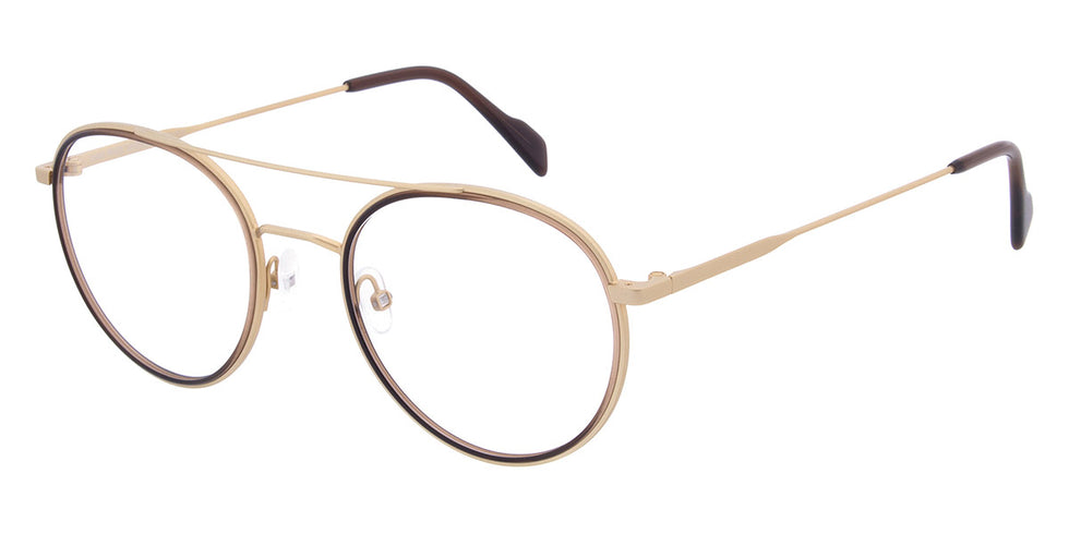 Andy Wolf® 4782 ANW 4782 06 52 - Gold/Brown 06 Eyeglasses