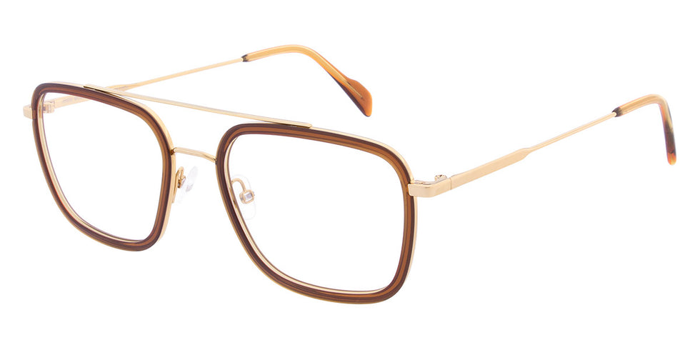 Andy Wolf® 4784 ANW 4784 06 52 - Orange/Gold 06 Eyeglasses