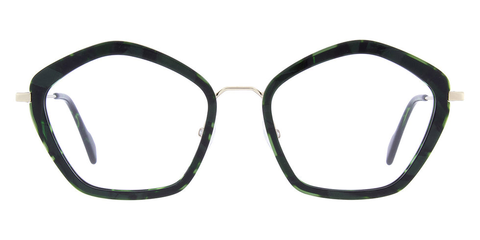 Andy Wolf® 4785 ANW 4785 03 55 - Green/Graygold 03 Eyeglasses