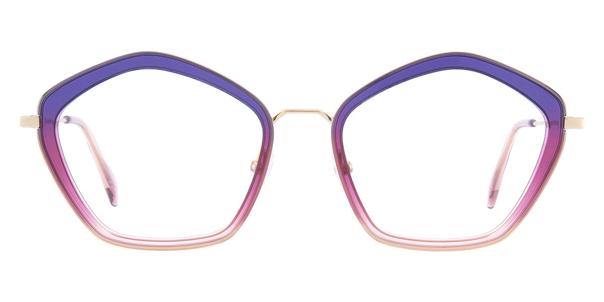Andy Wolf® 4785 ANW 4785 06 55 - Colorful/Gold 06 Eyeglasses
