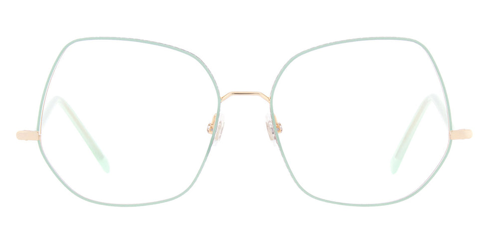 Andy Wolf® 4786 ANW 4786 07 57 - Gold/Green 07 Eyeglasses