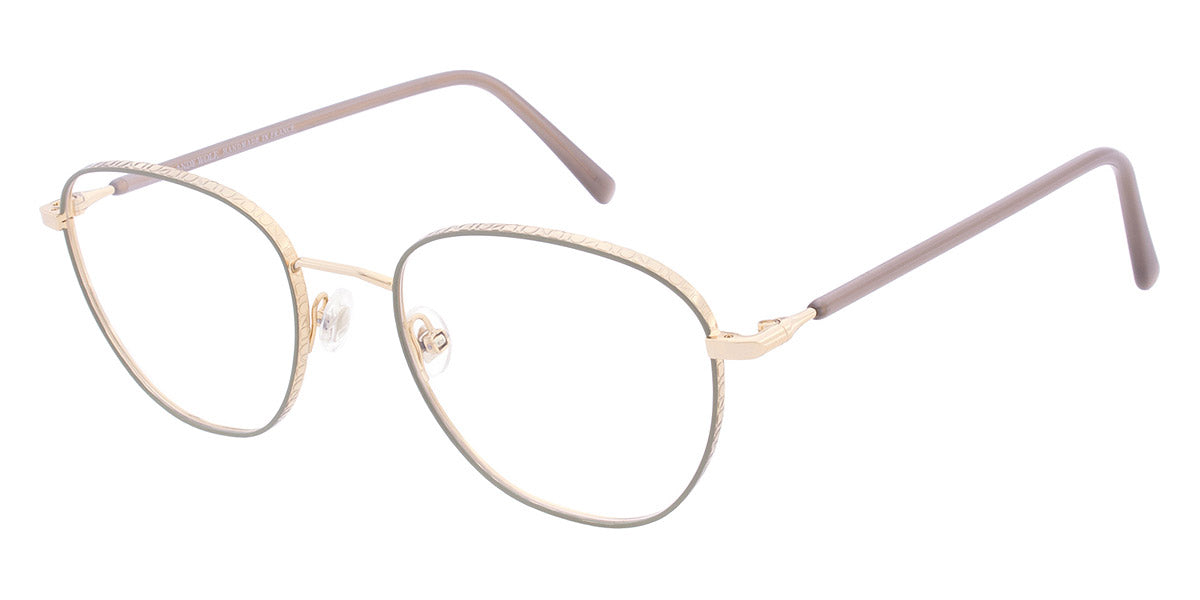 Andy Wolf® 4789 ANW 4789 03 51 - Gold/Brown 03 Eyeglasses