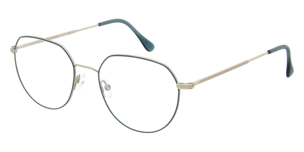 Andy Wolf® 4791 ANW 4791 04 51 - Graygold/Teal 04 Eyeglasses