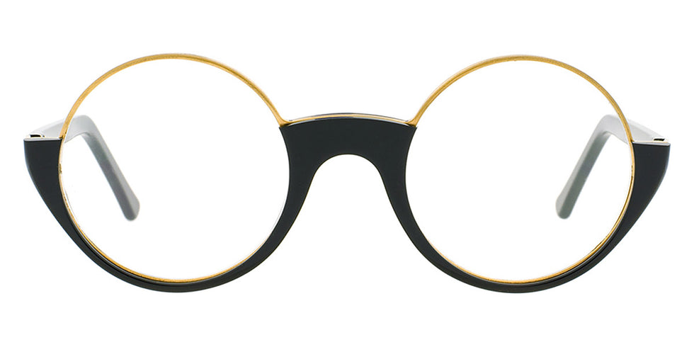 Andy Wolf® 5041 ANW 5041 G 47 - Black/Gold G Eyeglasses