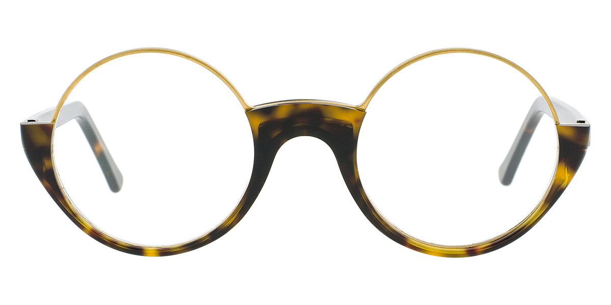 Andy Wolf® 5041 ANW 5041 H 47 - Brown/Gold H Eyeglasses