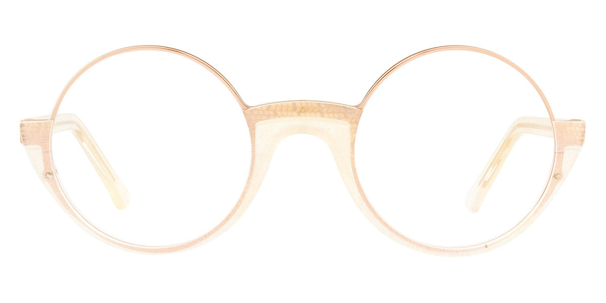 Andy Wolf® 5041 ANW 5041 L 47 - Beige/Rosegold L Eyeglasses