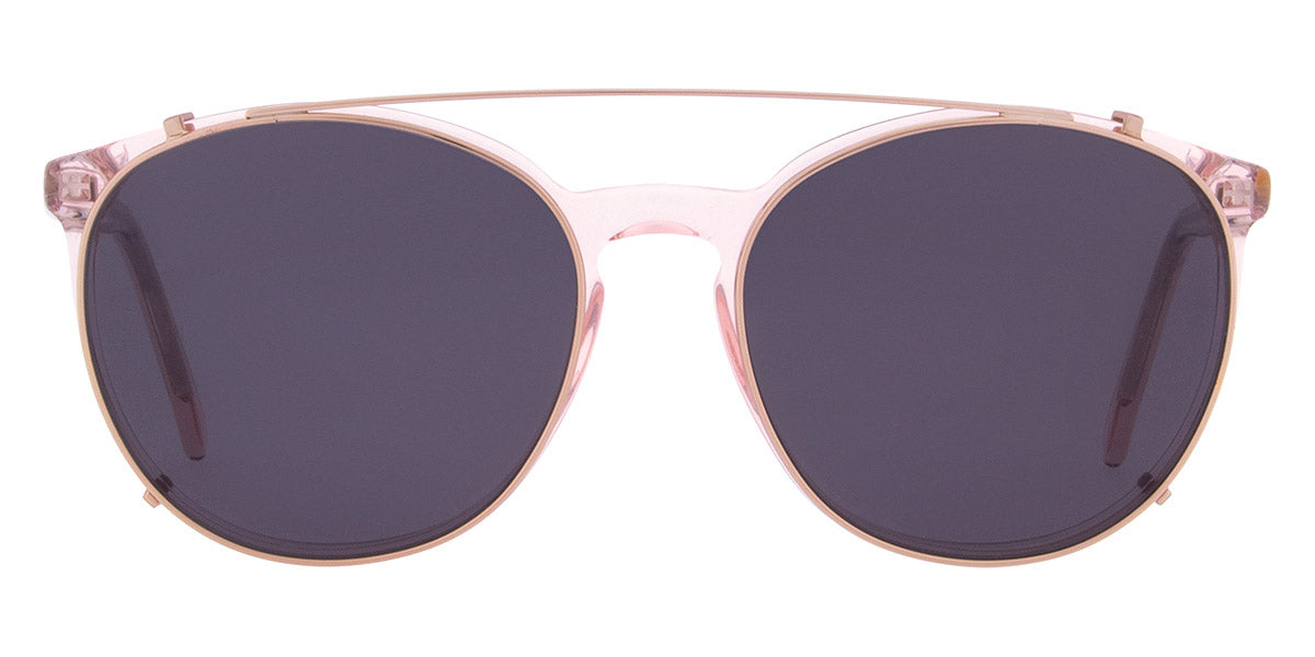 Andy Wolf® 5067 Clip ANW 5067 Clip 03 53 - Rosegold/Gray 03 Sunglasses