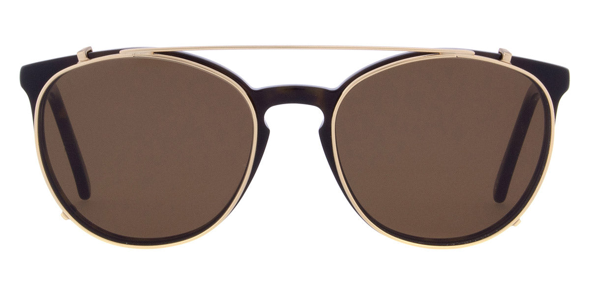 Andy Wolf® 5085 Clip ANW 5085 Clip 01 48 - Gold/Brown 01 Sunglasses