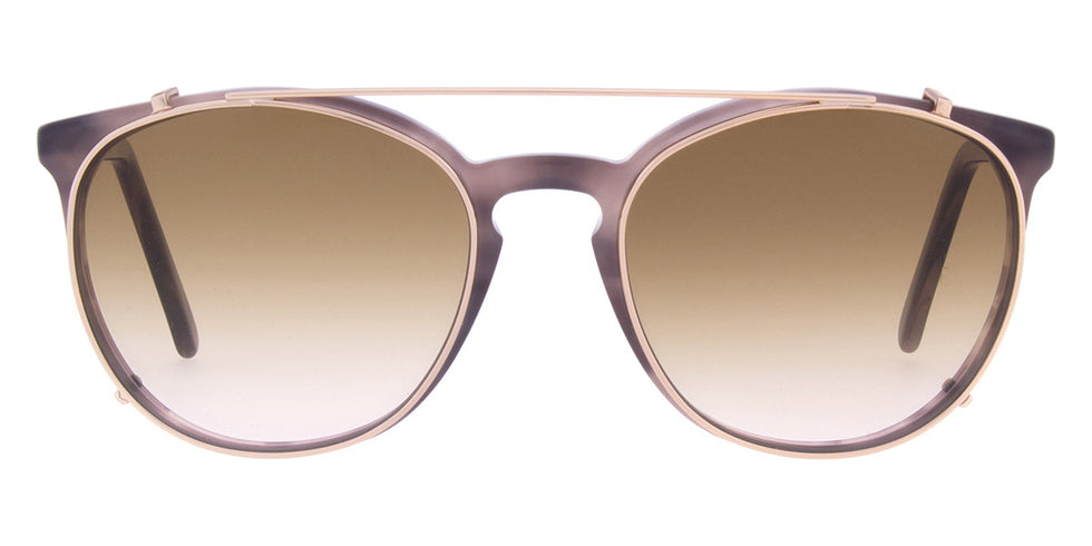 Andy Wolf® 5085 Clip ANW 5085 Clip 07 48 - Rosegold/Brown 07 Sunglasses
