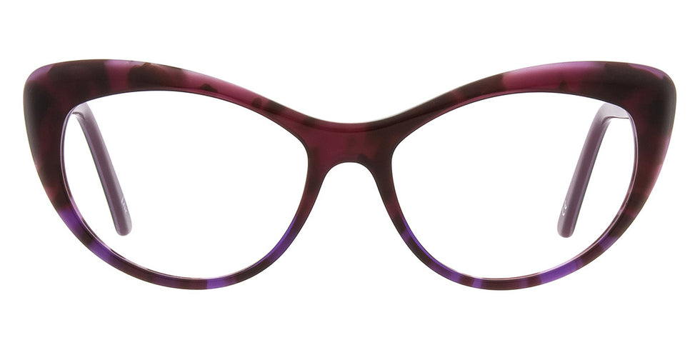 Andy Wolf® 5088 ANW 5088 K 50 - Violet/Black K Eyeglasses