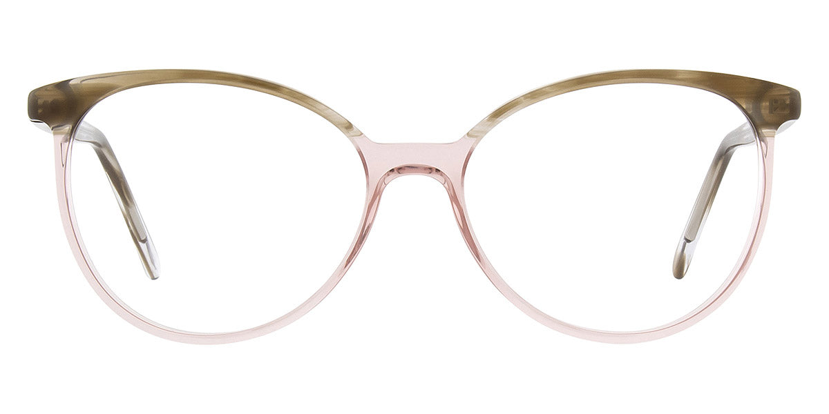 Andy Wolf® 5097 ANW 5097 G 55 - Brown/Pink G Eyeglasses