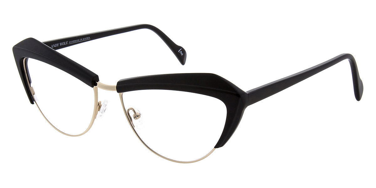 Andy Wolf® 5103 ANW 5103 A 57 - Black/Gold A Eyeglasses