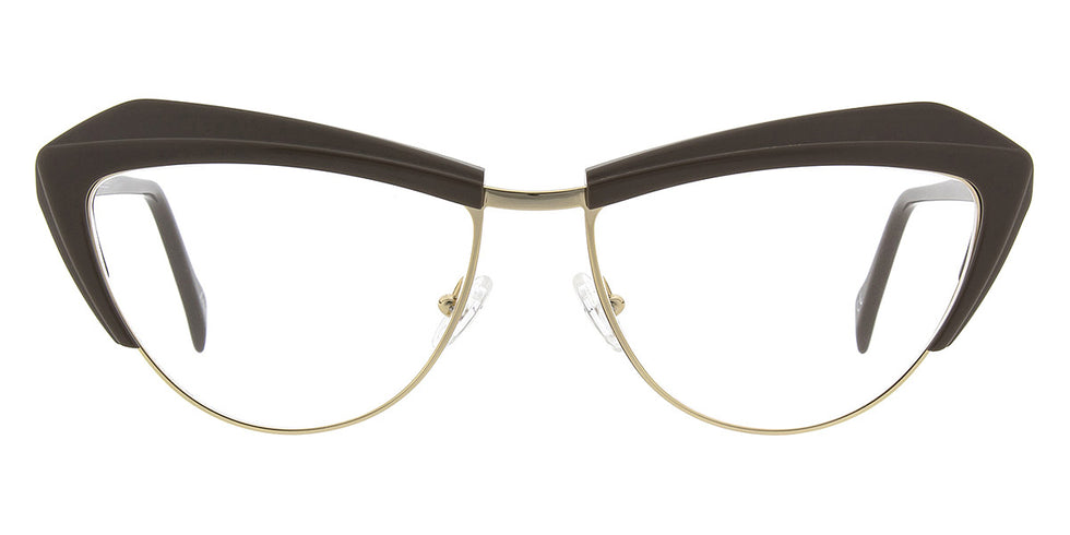 Andy Wolf® 5103 ANW 5103 D 57 - Gray/Gold D Eyeglasses