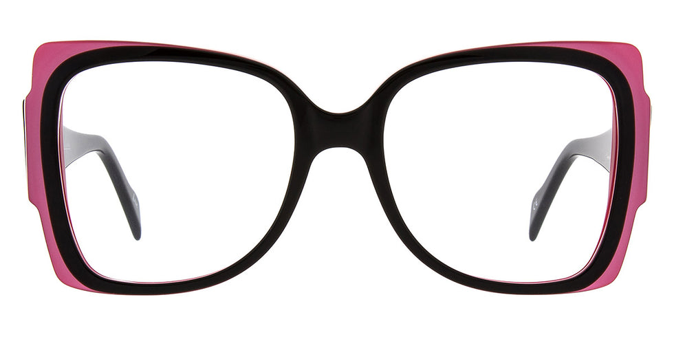 Andy Wolf® 5105 ANW 5105 E 53 - Black/Pink E Eyeglasses