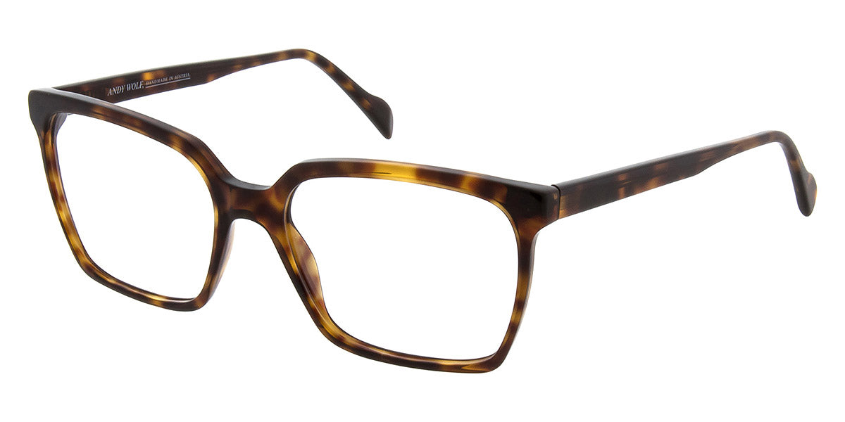 Andy Wolf® 5111 ANW 5111 03 55 - Brown/Yellow 03 Eyeglasses