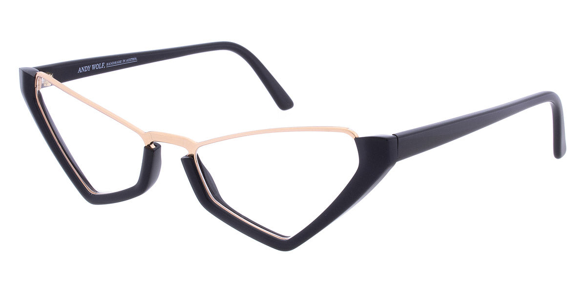 Andy Wolf® 5129 ANW 5129 01 55 - Black/Rosegold 01 Eyeglasses