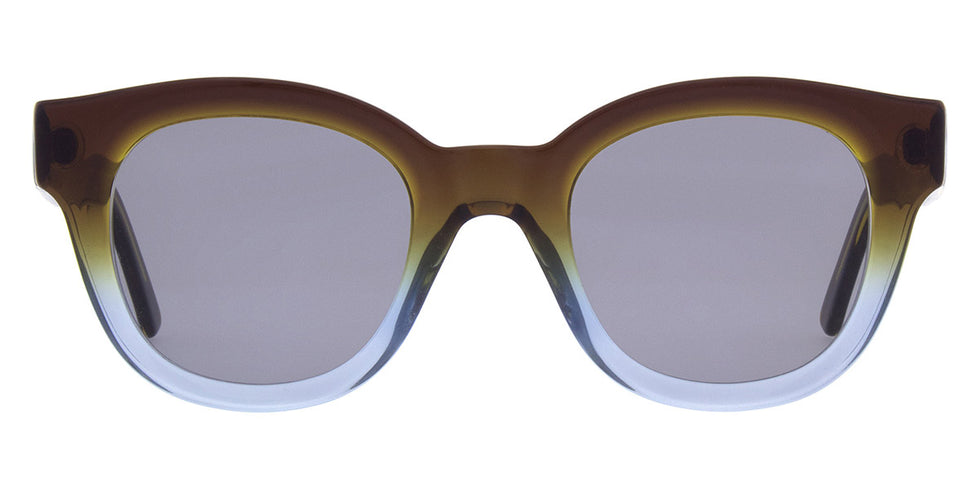 Andy Wolf® Adam Sun ANW Adam Sun B 50 - Brown/Blue B Sunglasses