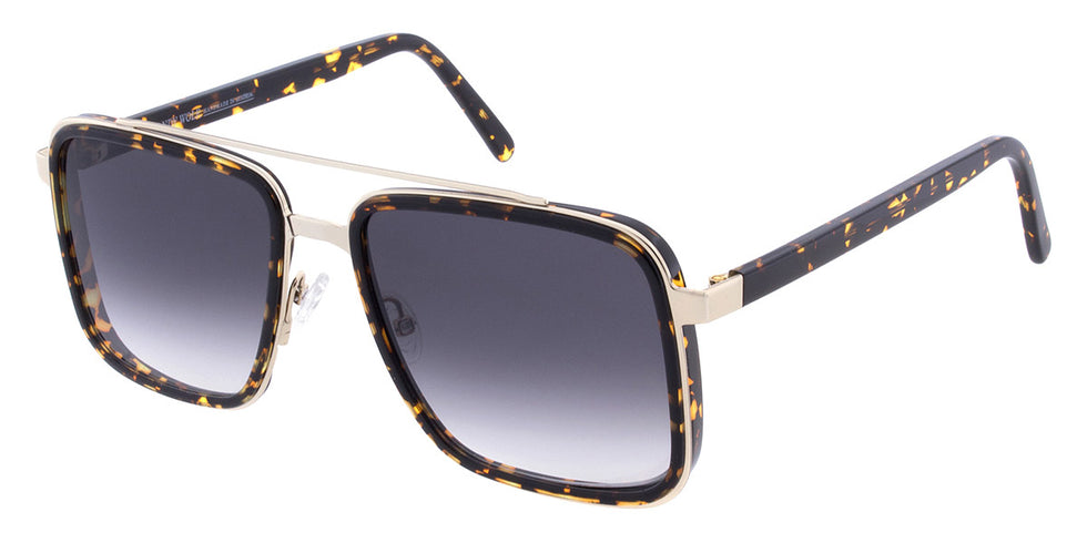 Andy Wolf® Adric Sun ANW Adric Sun 03 56 - Black/Gold 03 Sunglasses