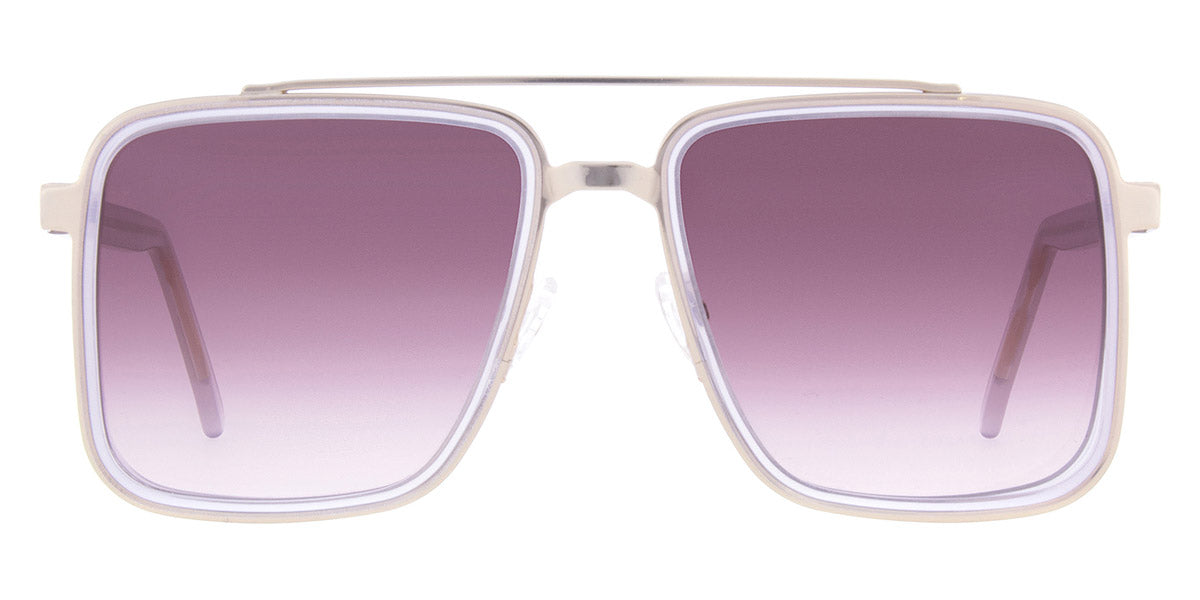 Andy Wolf® Adric Sun ANW Adric Sun 05 56 - White/Yellow 05 Sunglasses