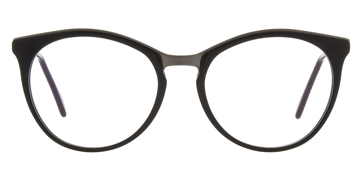 Andy Wolf® Agam ANW Agam 01 52 - Black/Gun 01 Eyeglasses