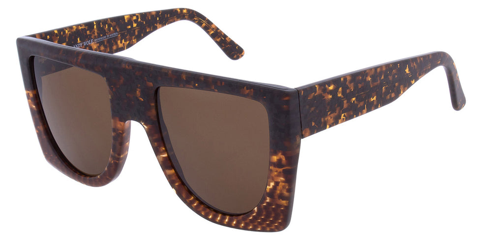 Andy Wolf® Alder Sun ANW Alder Sun 05 54 - Brown/Orange 05 Sunglasses