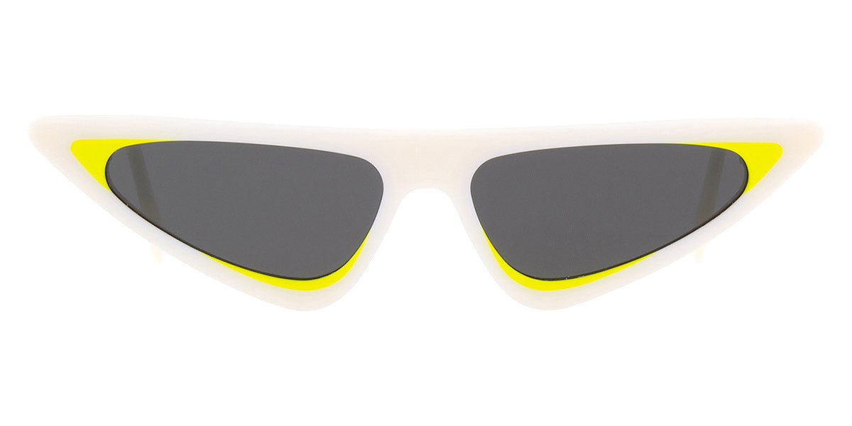 Andy Wolf® Alexandria Sun ANW Alexandria Sun 06 55 - White/Yellow 06 Sunglasses