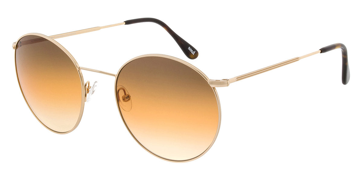 Andy Wolf® AMIRA Sun ANW AMIRA Sun B 53 - Gold/Orange B Sunglasses