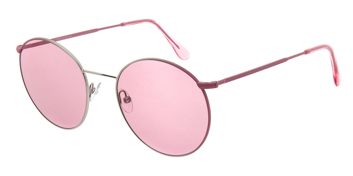 Andy Wolf® AMIRA Sun ANW AMIRA Sun J 53 - Silver/Pink J Sunglasses