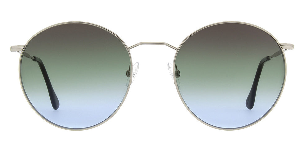Andy Wolf® AMIRA Sun ANW AMIRA Sun Q 53 - Silver/Teal Q Sunglasses