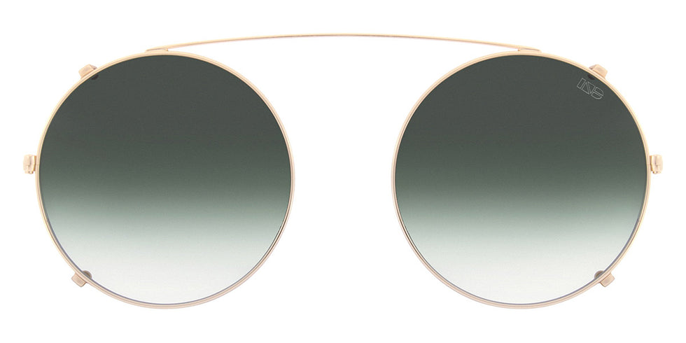 Andy Wolf® AW02 Clip ANW AW02 Clip 02 51 - Gold/Green 02 Sunglasses