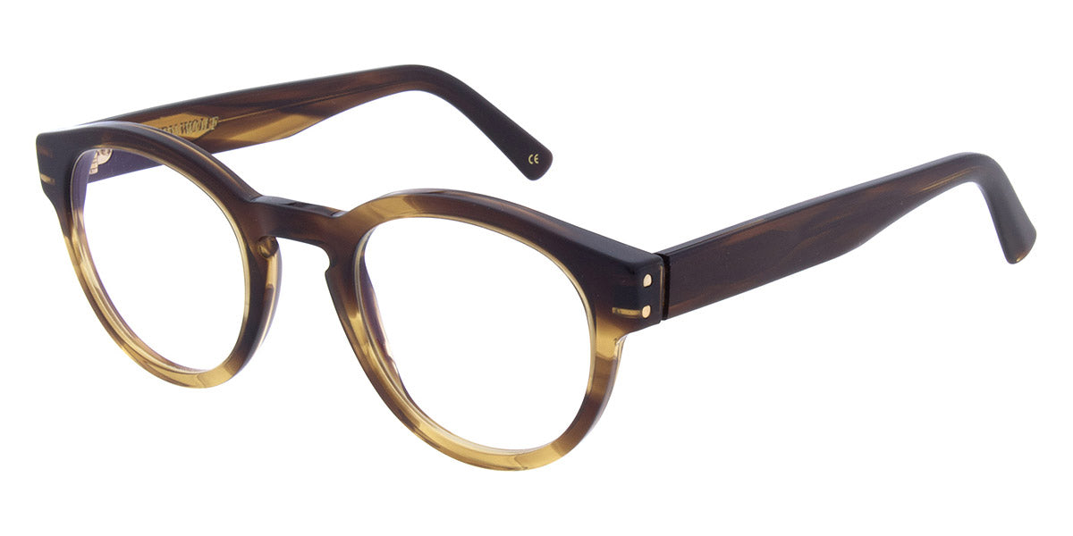 Andy Wolf® AW03 ANW AW03 08 50 - Brown/Gold 08 Eyeglasses