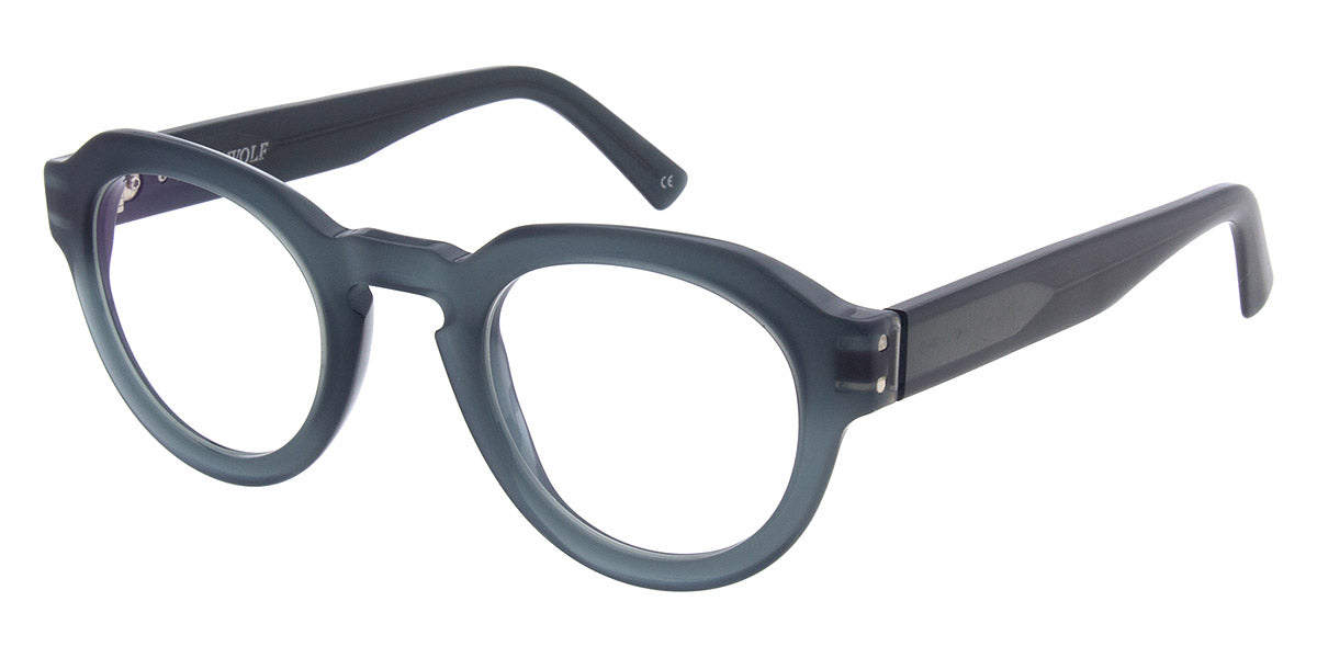 Andy Wolf® AW06 ANW AW06 11 47 - Teal/Silver 11 Eyeglasses