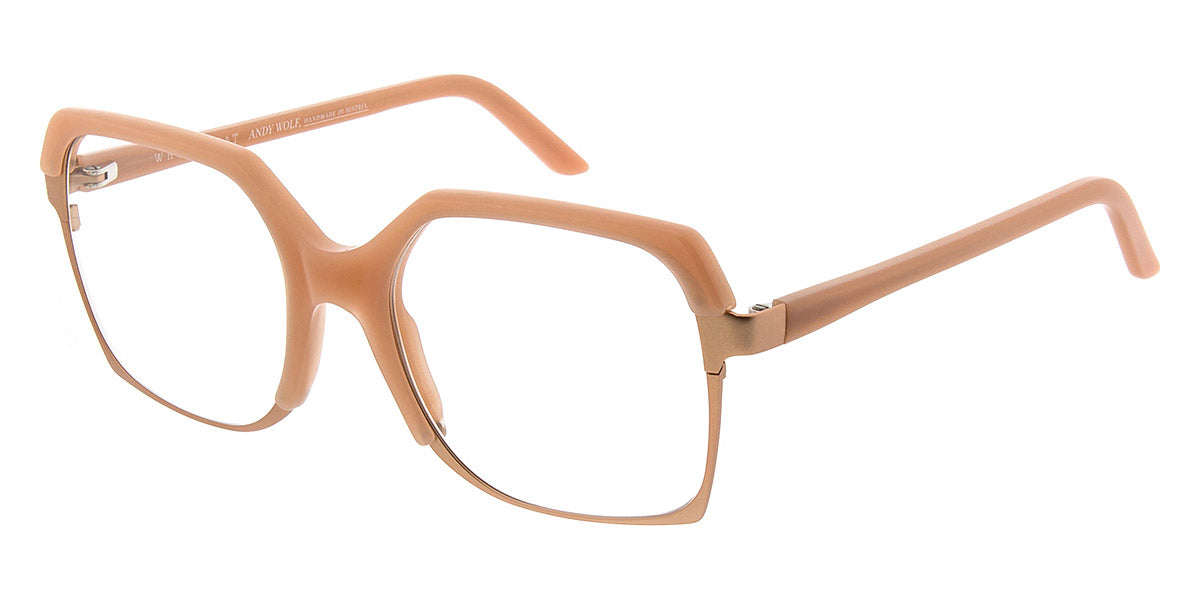 Andy Wolf® Belling ANW Belling D 55 - Rosegold/Red D Eyeglasses