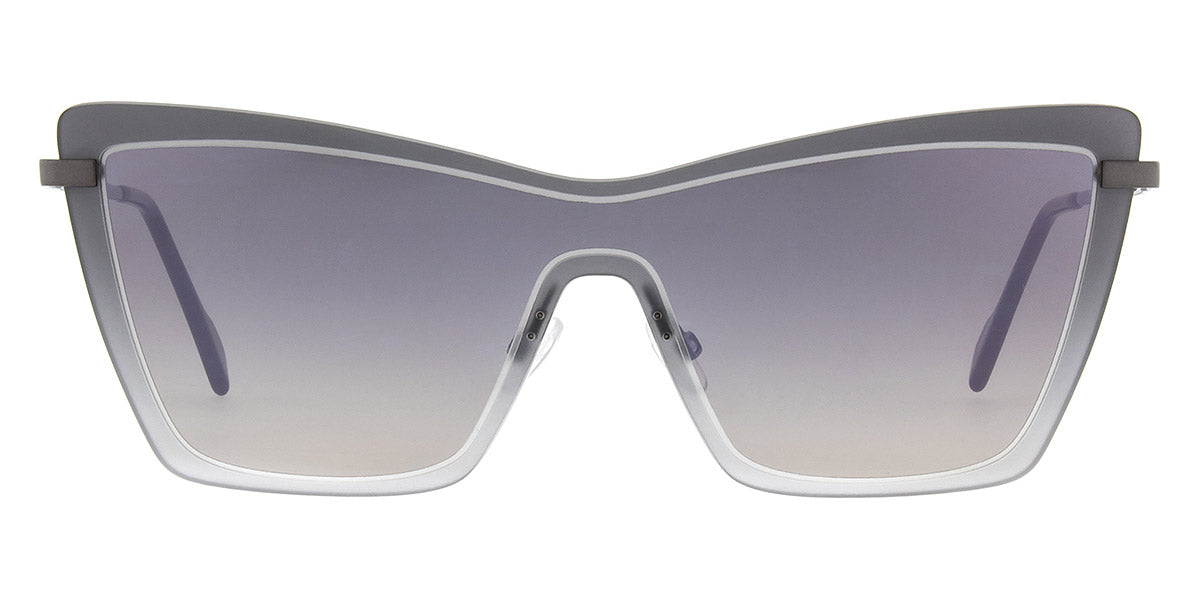 Andy Wolf® Bernice Sun ANW Bernice Sun A 141 - Gray/Violet A Sunglasses