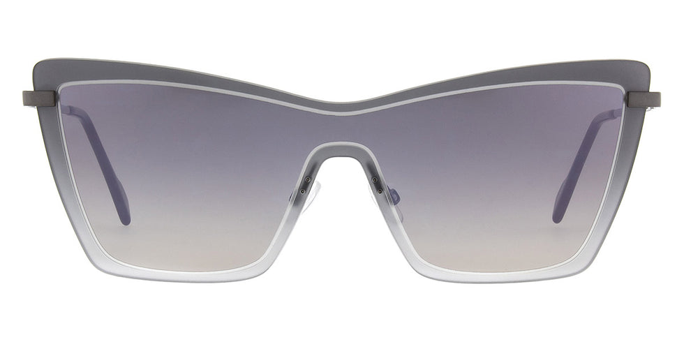 Andy Wolf® Bernice Sun ANW Bernice Sun A 141 - Gray/Violet A Sunglasses