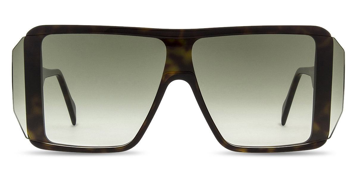 Andy Wolf® Berthe Sun ANW Berthe Sun B 150 - Brown/Green B Sunglasses