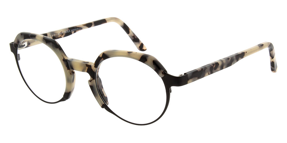 Andy Wolf® Brancusi ANW Brancusi D 49 - Black/Brown D Eyeglasses