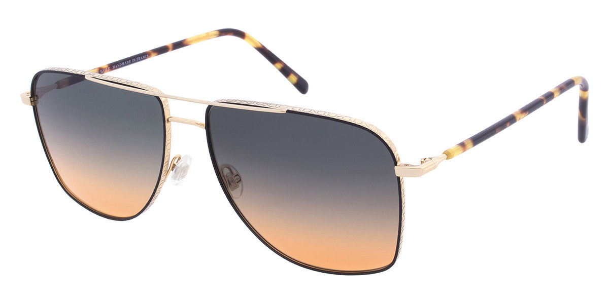 Andy Wolf® Chervil Sun ANW Chervil Sun 03 59 - Gold/Black 03 Sunglasses