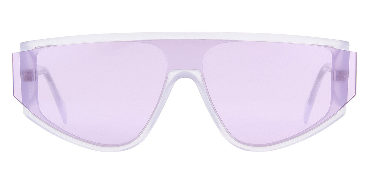 Andy Wolf® Detweiler Sun ANW Detweiler Sun H 149 - White/Pink H Sunglasses