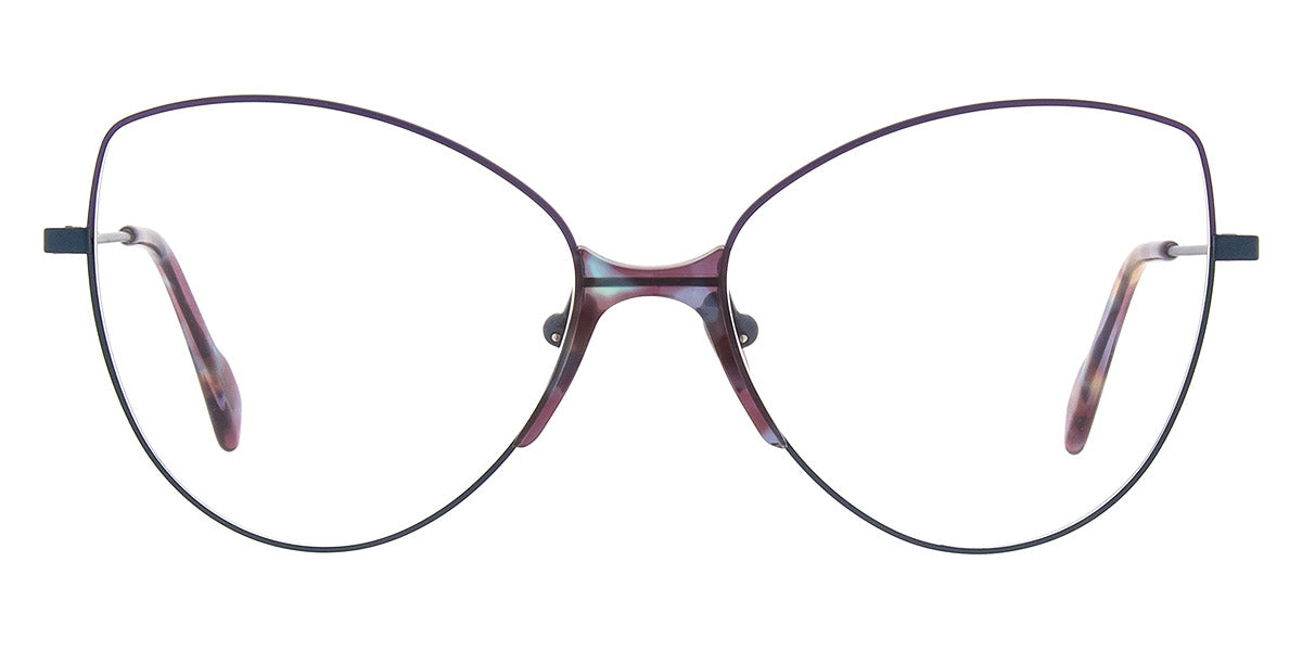 Andy Wolf® Freda ANW Freda 03 55 - Teal/Violet 03 Eyeglasses