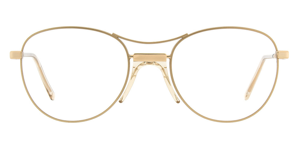 Andy Wolf® Goldner ANW Goldner D 52 - Gold/Brown D Eyeglasses