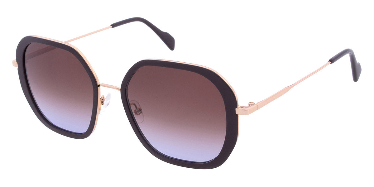 Andy Wolf® Heather Sun ANW Heather Sun 04 53 - Brown/Rosegold 04 Sunglasses