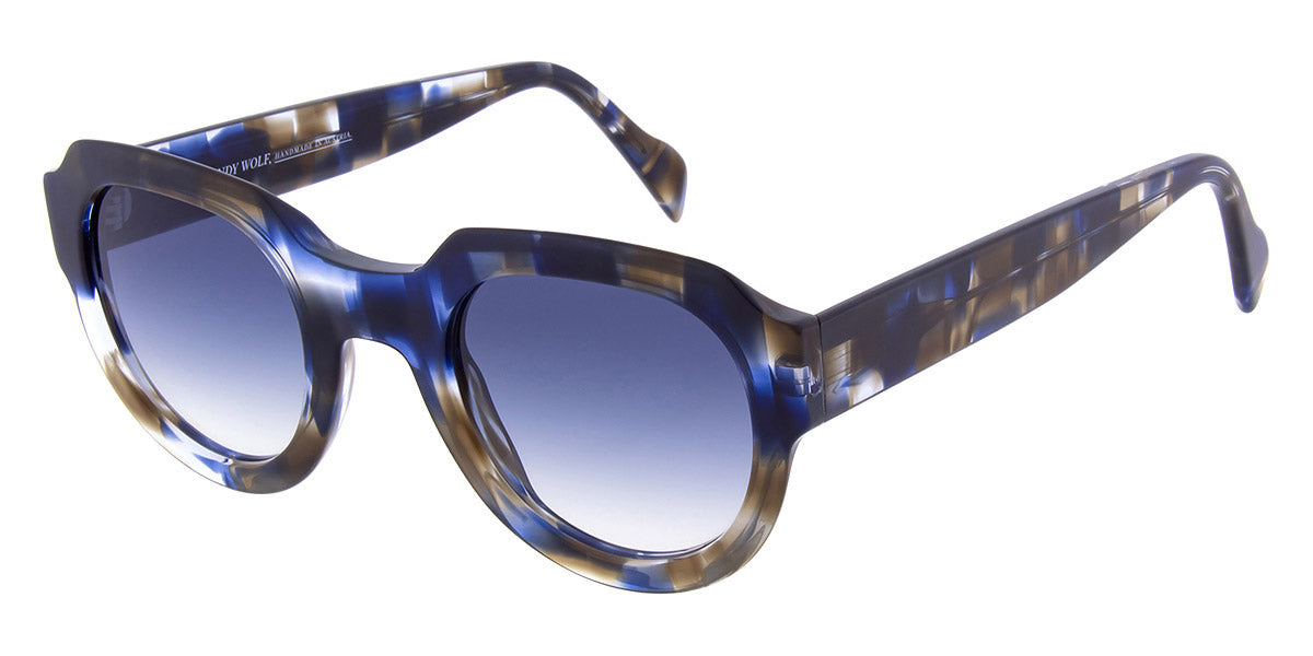 Andy Wolf® Isaack Sun ANW Isaack Sun 04 48 - Blue/Brown 04 Sunglasses