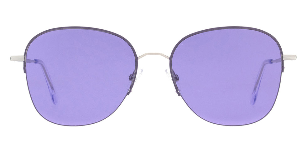 Andy Wolf® Janine Sun ANW Janine Sun 07 55 - Silver/Violet 07 Sunglasses