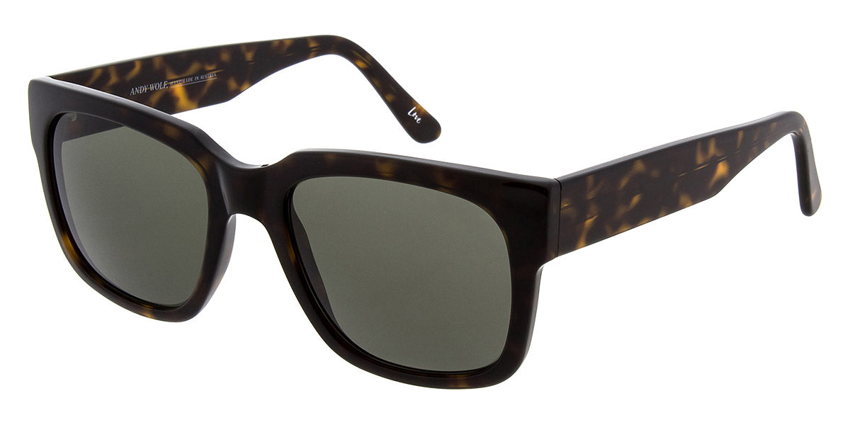 Andy Wolf® Jochen Sun ANW Jochen Sun B 53 - Brown/Green B Sunglasses
