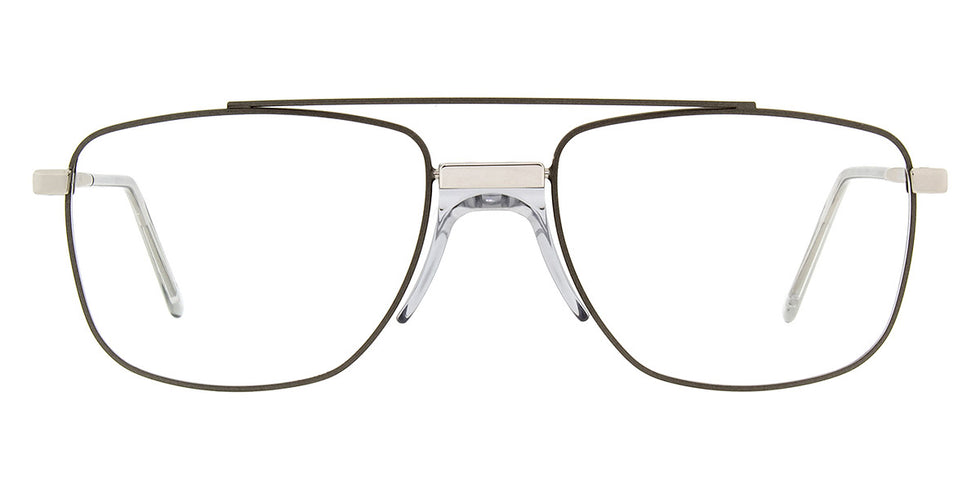Andy Wolf® Kolbe ANW Kolbe E 55 - Gray/Silver E Eyeglasses